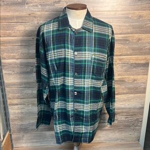 Polo Ralph Lauren Sleepwear Men's Oversized Flannel Sleep Shirt S/M NWT! V1